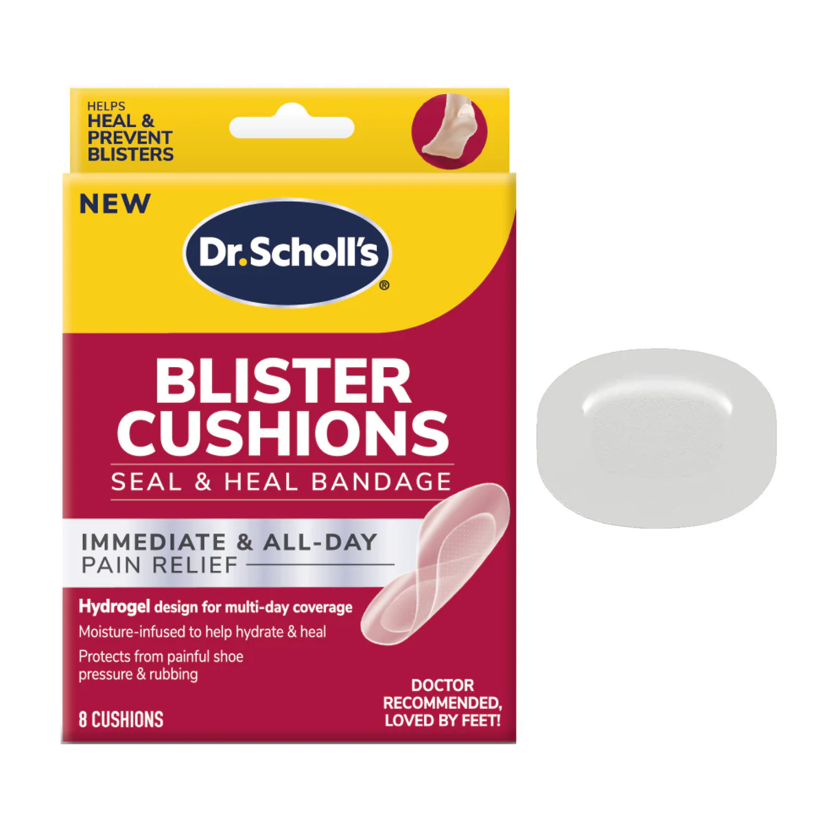 Dr. Scholl's爽健舒緩襯墊 水泡適用